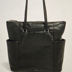 Vera Bradley soft leather Carry All Large Tote